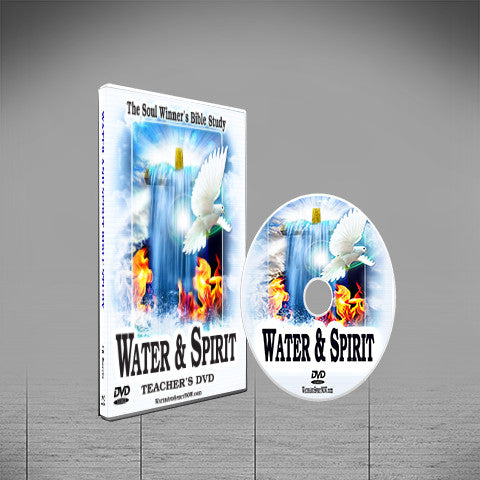 Water & Spirit Teacher's DVD + 5 Study Guides - Water and Spirit Born Again Bible Study -