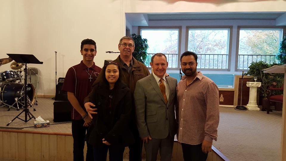 Student Body President Baptized after Hearing Water & Spirit