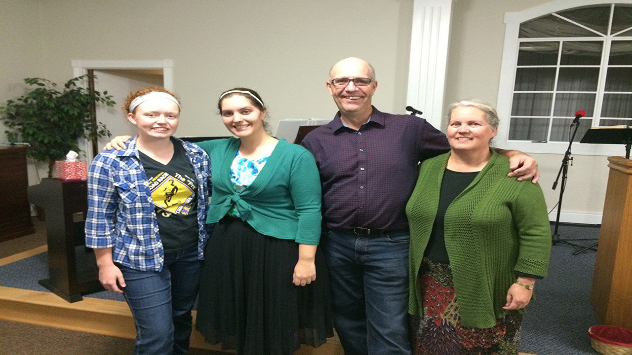 Jenn Teaches her First Water & Spirit Bible Study to Kathryn