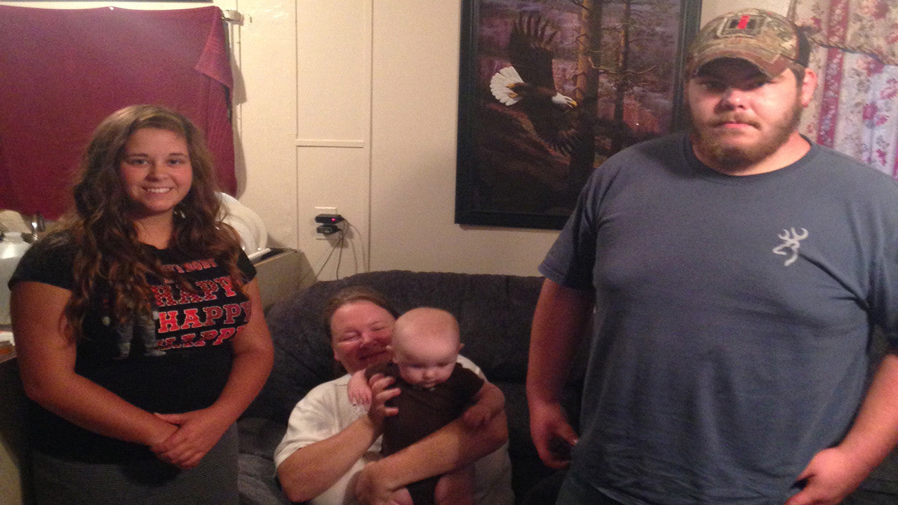 Mother and Son Receive Holy Ghost at Home