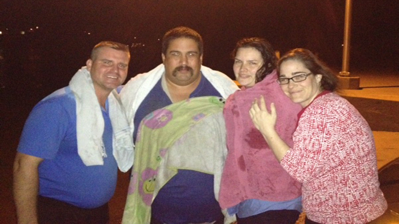 Baptized in a Lake at 10PM after Water & Spirit!