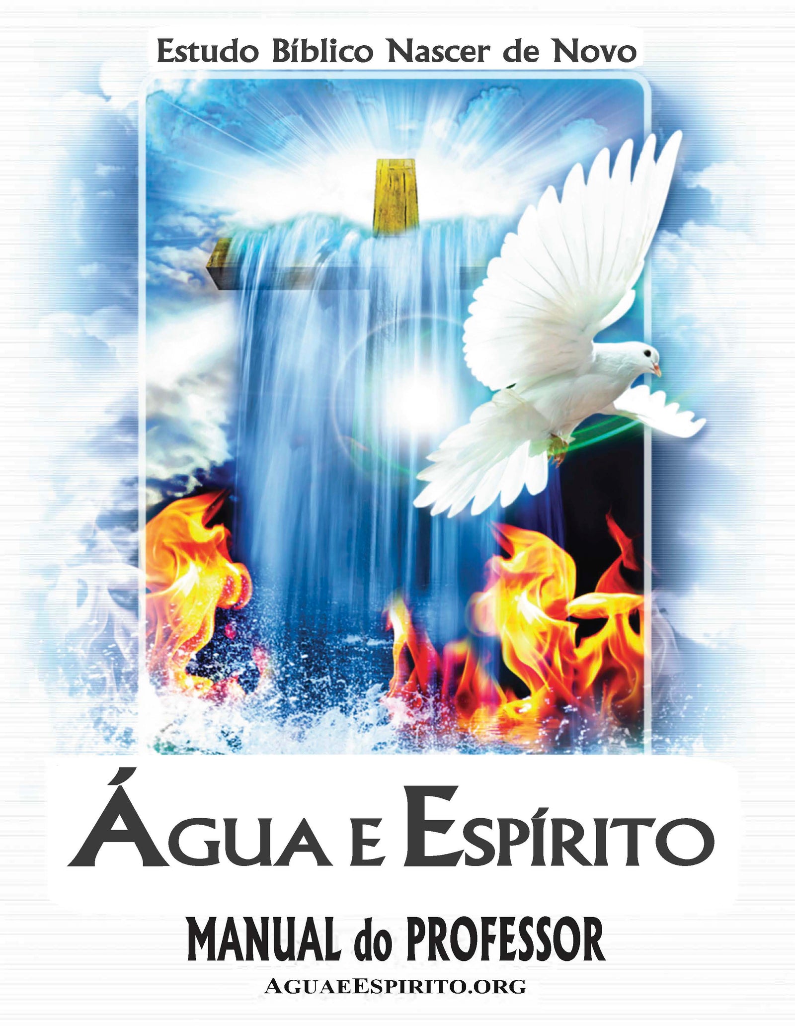 Água e Espírito Manual do Professor Português  + 5 Folhetos do Guia de Estudo