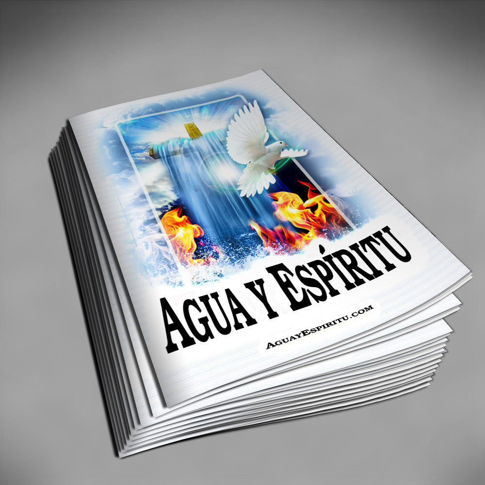 Agua y Espíritu Guí­a de Estudio Folleto (Español) - Water and Spirit Born Again Bible Study -