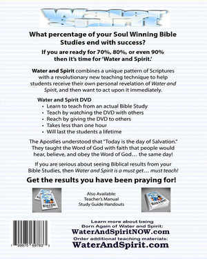 Water & Spirit Special Deal + 20 Study Guides - Water and Spirit Born Again Bible Study - - 3